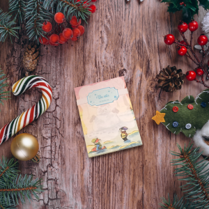 Bloc notes Léo et Valentin - Bonhomme de neige