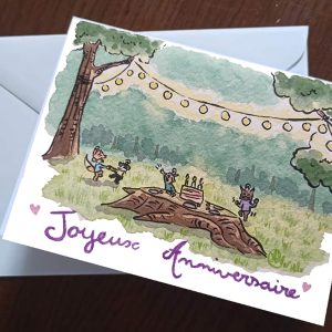 Carte anniversaire Léo et Valentin 3