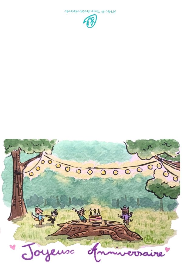 Carte anniversaire Léo et Valentin 3 – Image 2