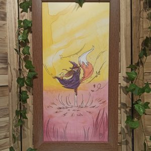 Meowin (aquarelle originale)