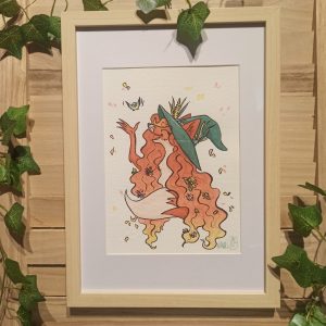 Amandÿn (aquarelle originale)