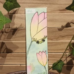 Marque pages - Grenouille (aquarelle originale)