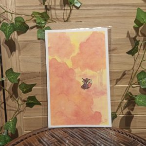 Sorcière automne 2 (reproduction/print) A5