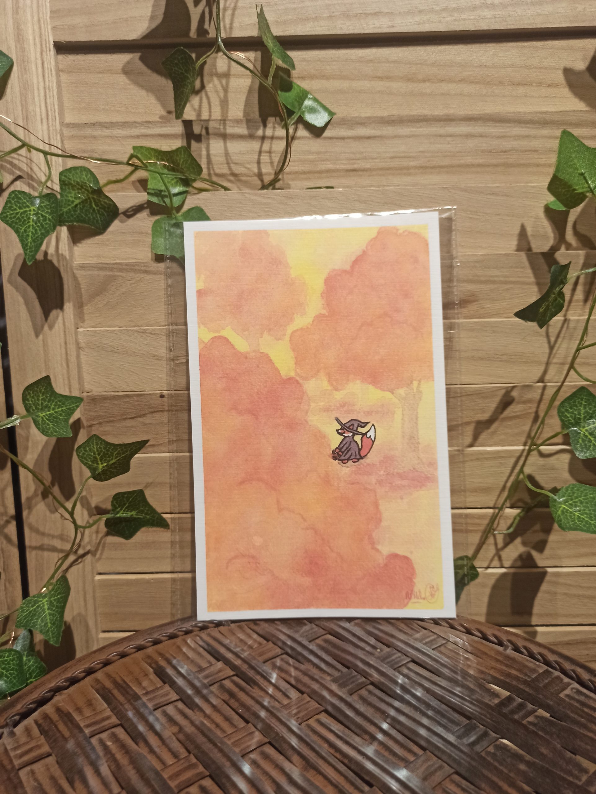 Sorcière automne 2 (reproduction/print) A5