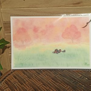 Sorcière automne 1 (reproduction/print) A5