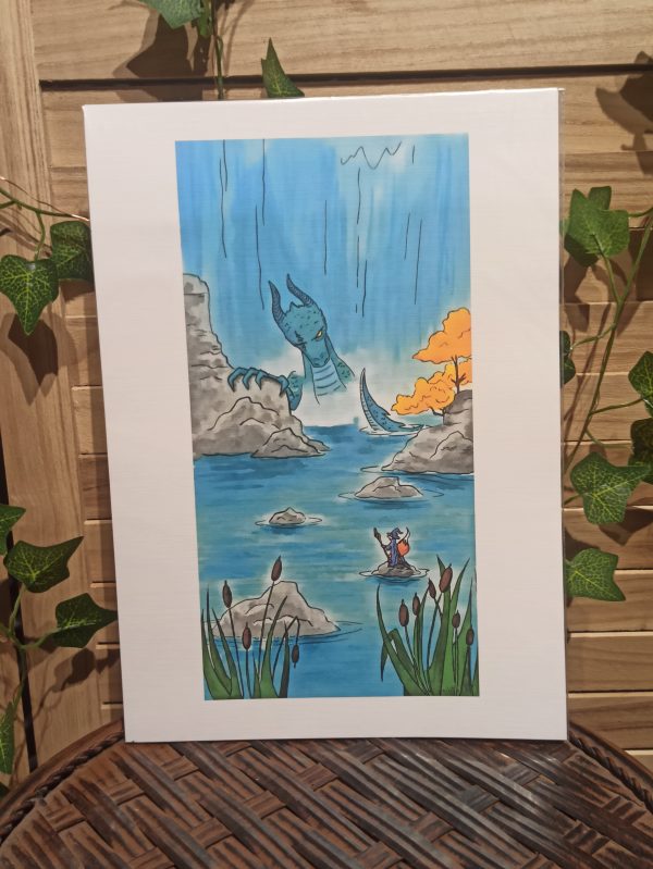 Renard et fleurs (reproduction/print) – Image 2
