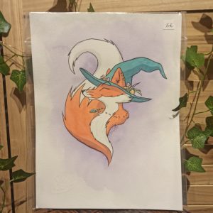 Hermÿn (aquarelle originale) A4