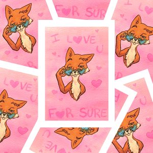 Carte ST Valentin I Love U 2