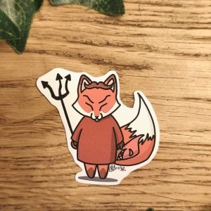 Autocollant - Am renard